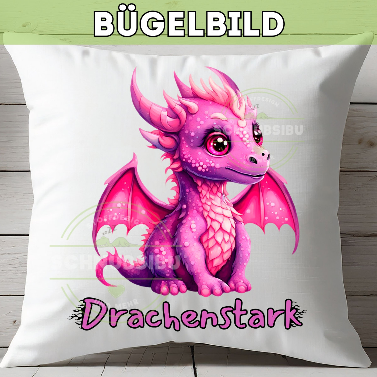 buegelbild-drachenstark-pink